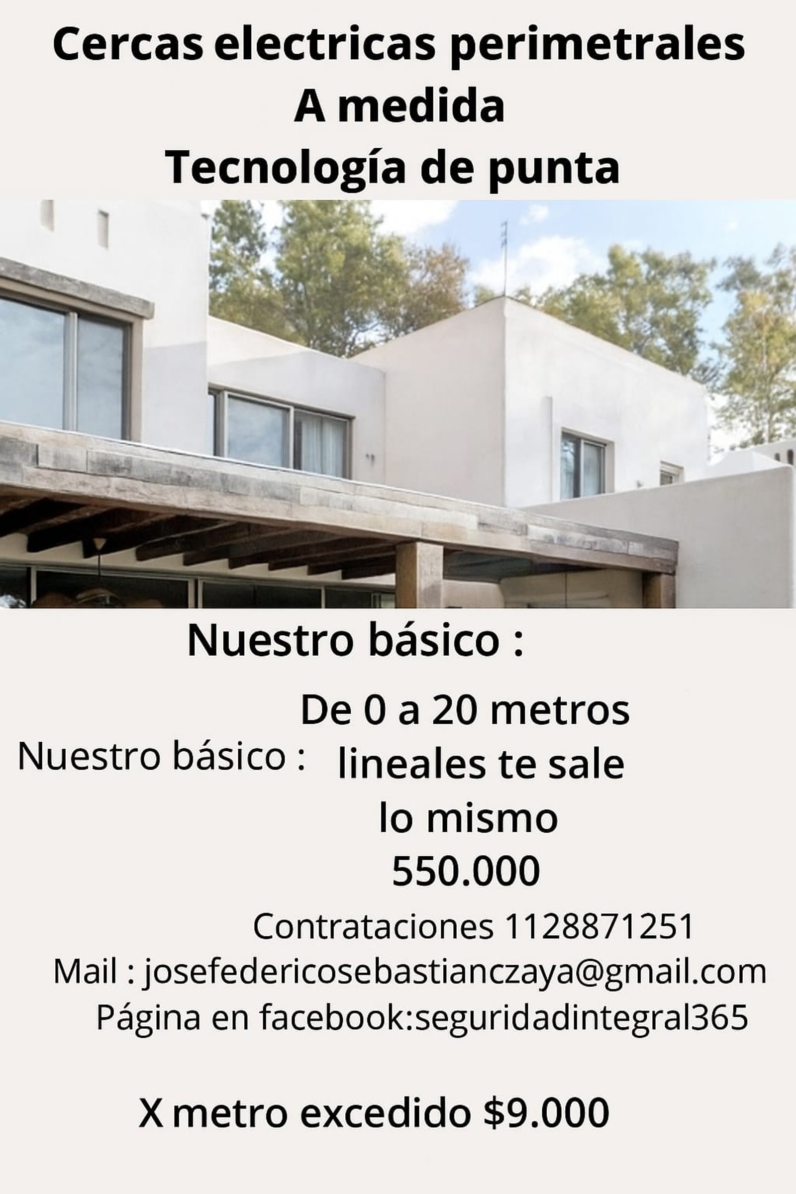 Casa moderna con amplios ventanales y pérgola de madera — proyecto seguridadintegral365, por seguridadintegral365, en Benavente 2120